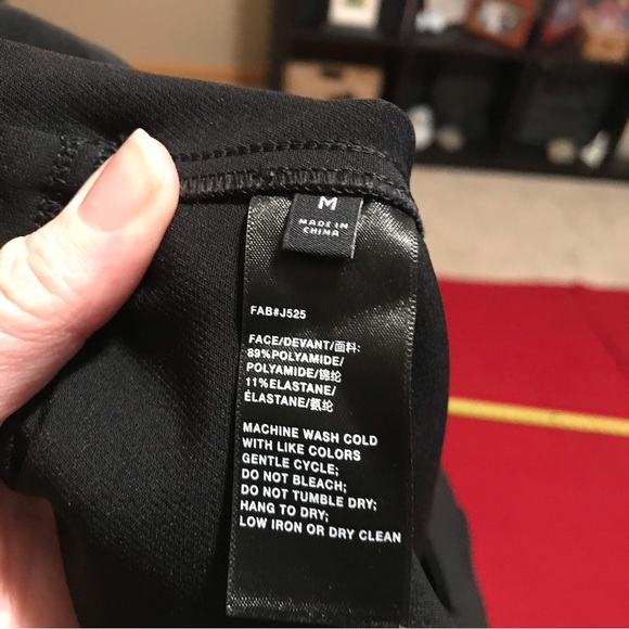 Lafayette 148 Acclaimed Stretch Gramercy Pant Black Career Trousers - Picture 5 of 8